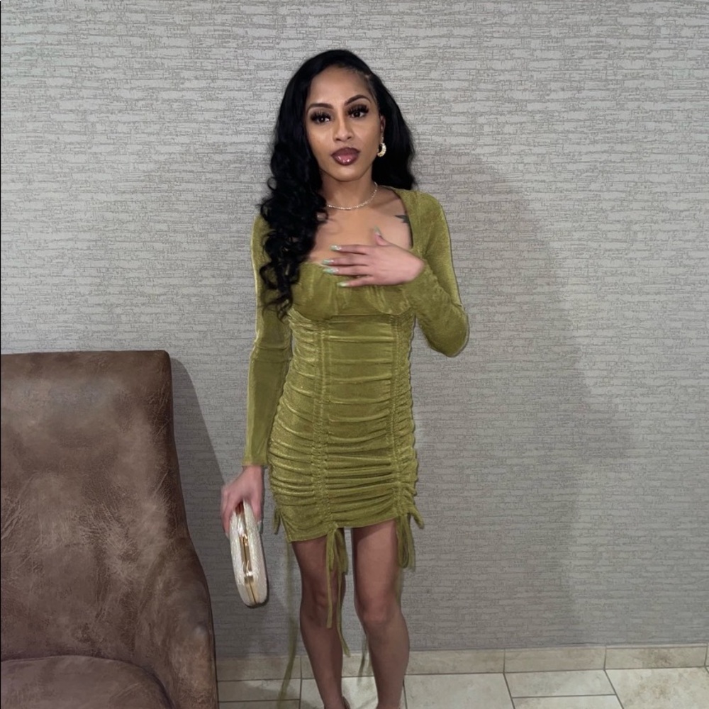 Green dress